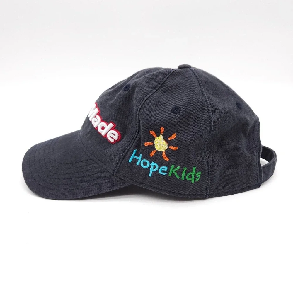 TaylorMade Golf Strapback Adjustable Blue Hat‎ Ball Cap Hope Kids Blue 50+ SPF